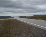Straße zum Nordkap